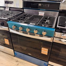 Brand New Whirlpool Gas Range with Air Cooking Technology 30-inch WFGS7530R