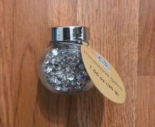 Crafter's Square Rhinestone Gems Silver