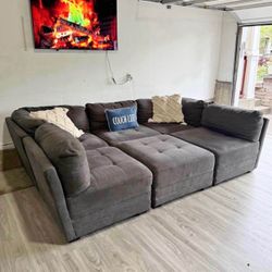 •Free delivery• 6 Piece Costco Sectional Couch 🛋️ 