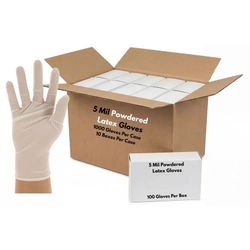 Black nitrile gloves