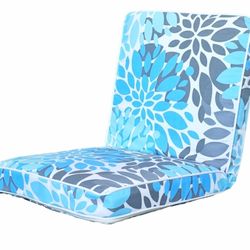 Floor Chair with Back Support Adjustable Position Floor Gaming Chair , Couch Recliner, Floor Couch, Removable Meditation Chair Cushion Indoor or Outdo