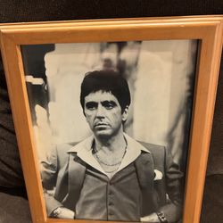 Tony Montana “scarface Pic” 8x10 Framed 