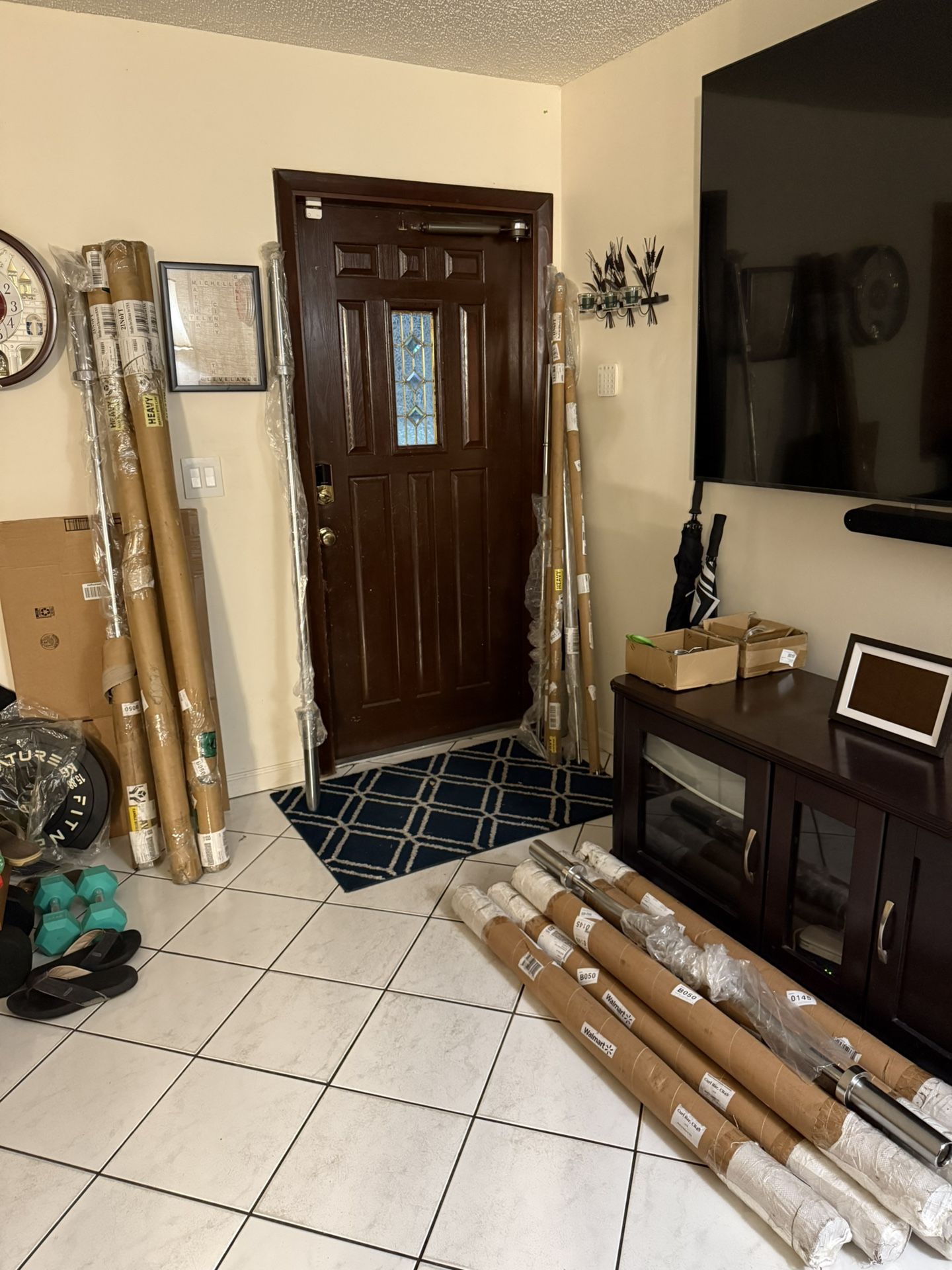 New Olympic Barbells And Curl Bars And New Standard Barbells 