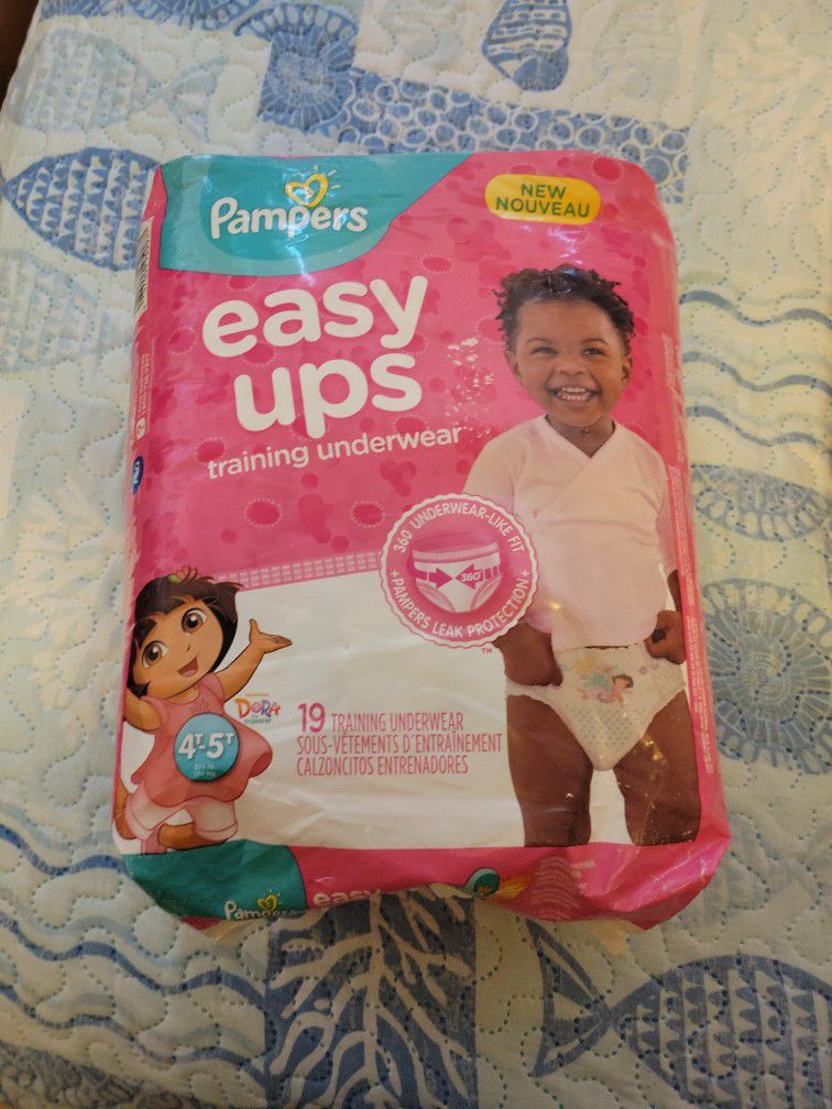 Pampers Easy Ups Size 4T-5T
