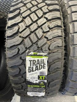 LT 33 1250 20 Atturo XT Set Of New Tires
