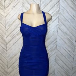 The Royals Blue Dress