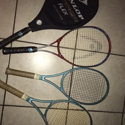 Tennis Rackets Set Of 4 