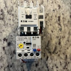 Eaton NEMA Size 0 3-Pole 18A Contactor C440 Overload Relay 120V Panel Mount