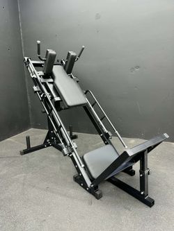 NEW LEG PRESS HACK SQUAT EXERCISE GYM MACHINE NEW IN BOX - FREE DELIVERY