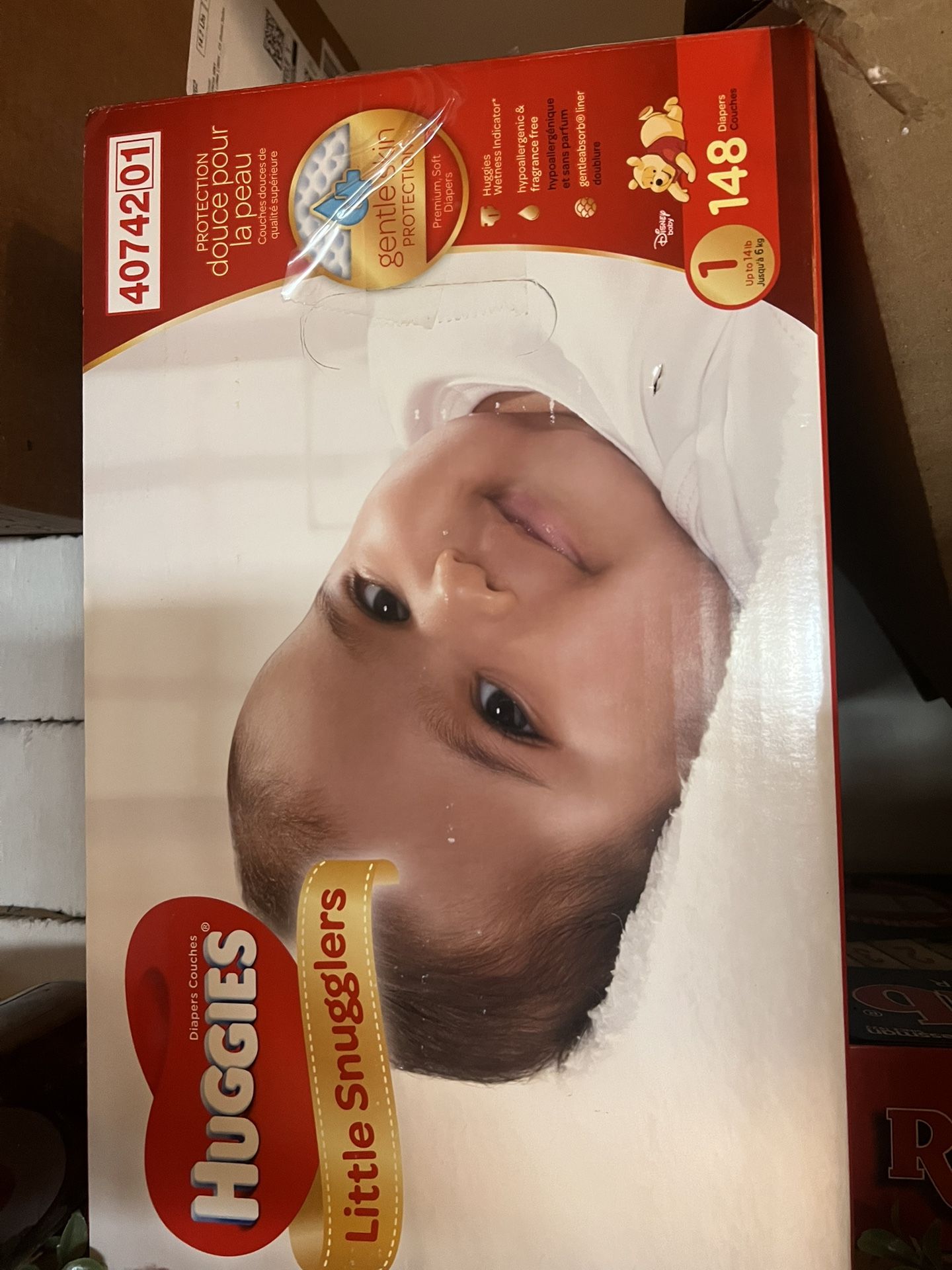 NEW Huggies Little Snuggle 148 Count