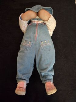 Vintage time out child (hand made)