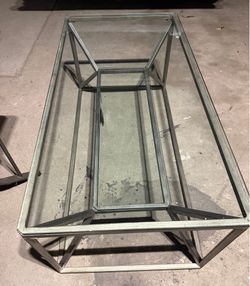 New coffee glass table