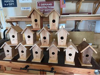 Handmade Wooden Bird House