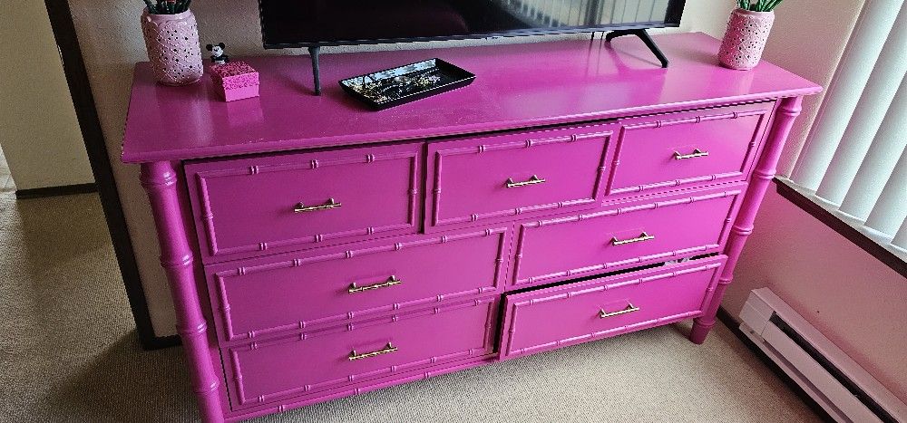 Pink Dresser