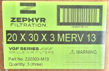 Zephyr Air Conditioner Filters