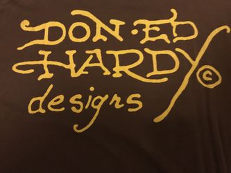 Ed Hardy Rhinestone XL T-Shirt