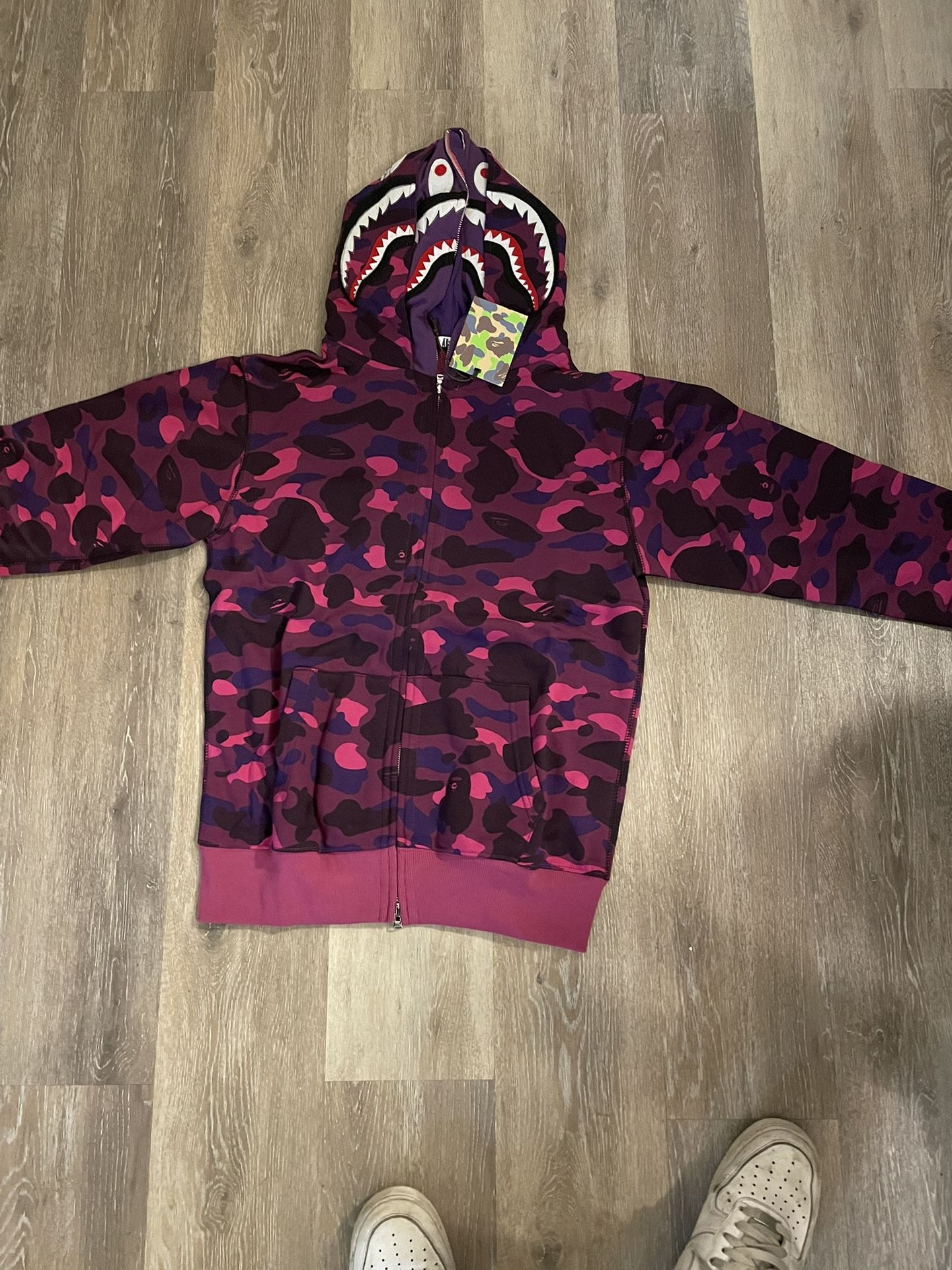 Purple Bape Hoodie