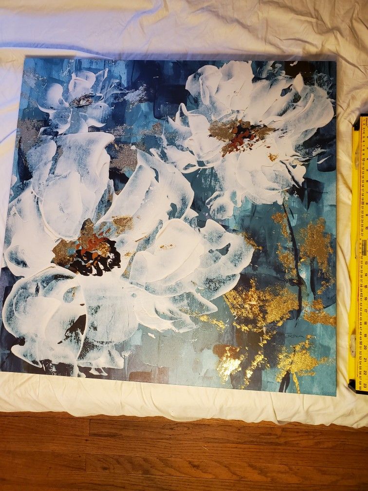 Painting" Flowers II "
By
Latitude RunĀ® 30inch *30inch *1.5inch