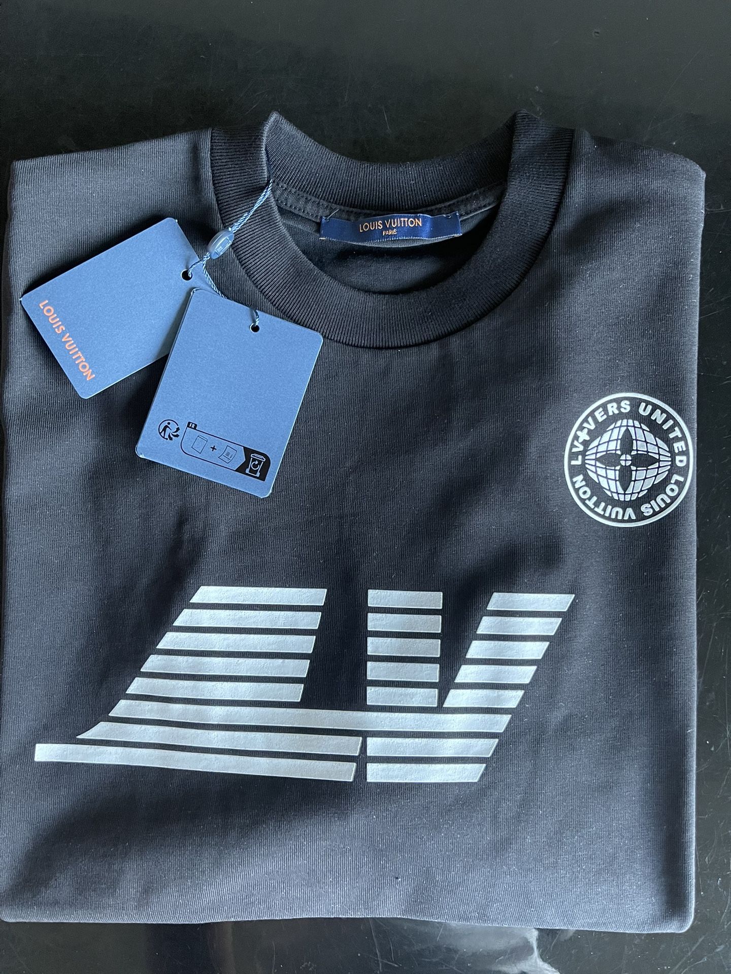 LOUIE VUITTON LV LOGO T SHIRT (S-XL)