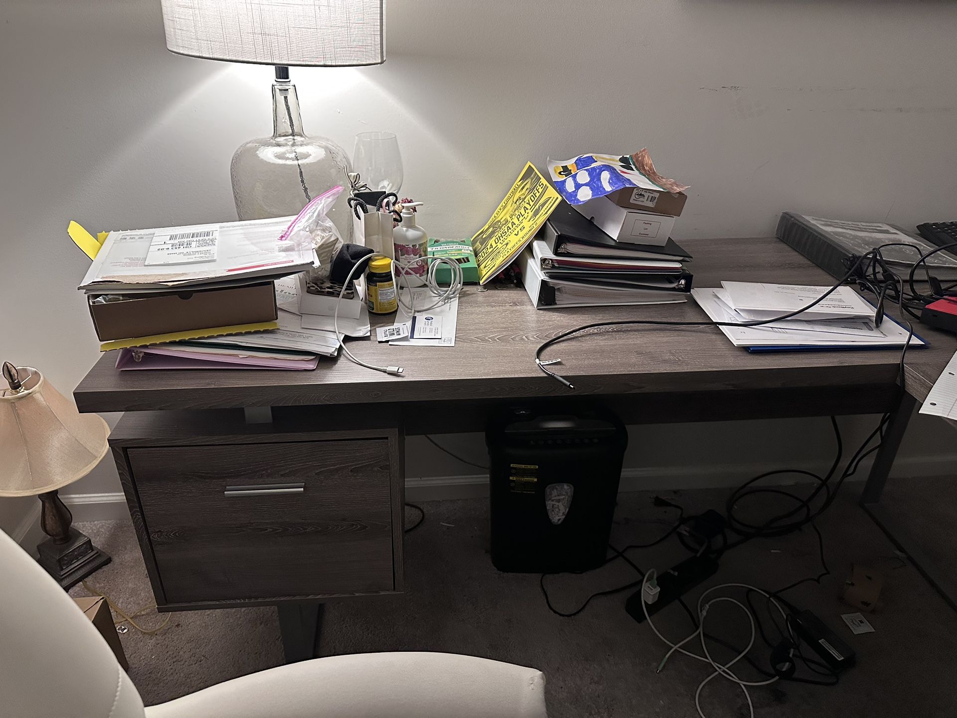Large L shaped Desk