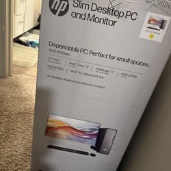 Brand New HP PC & Monitor