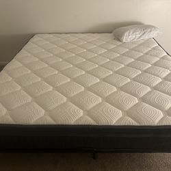 Brand New King Size Mattress With Frame