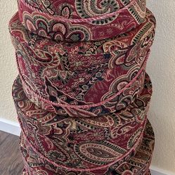 NEW Set of 5 Fabric Nesting Storage