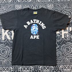 Blue Camo Bape T-Shirt