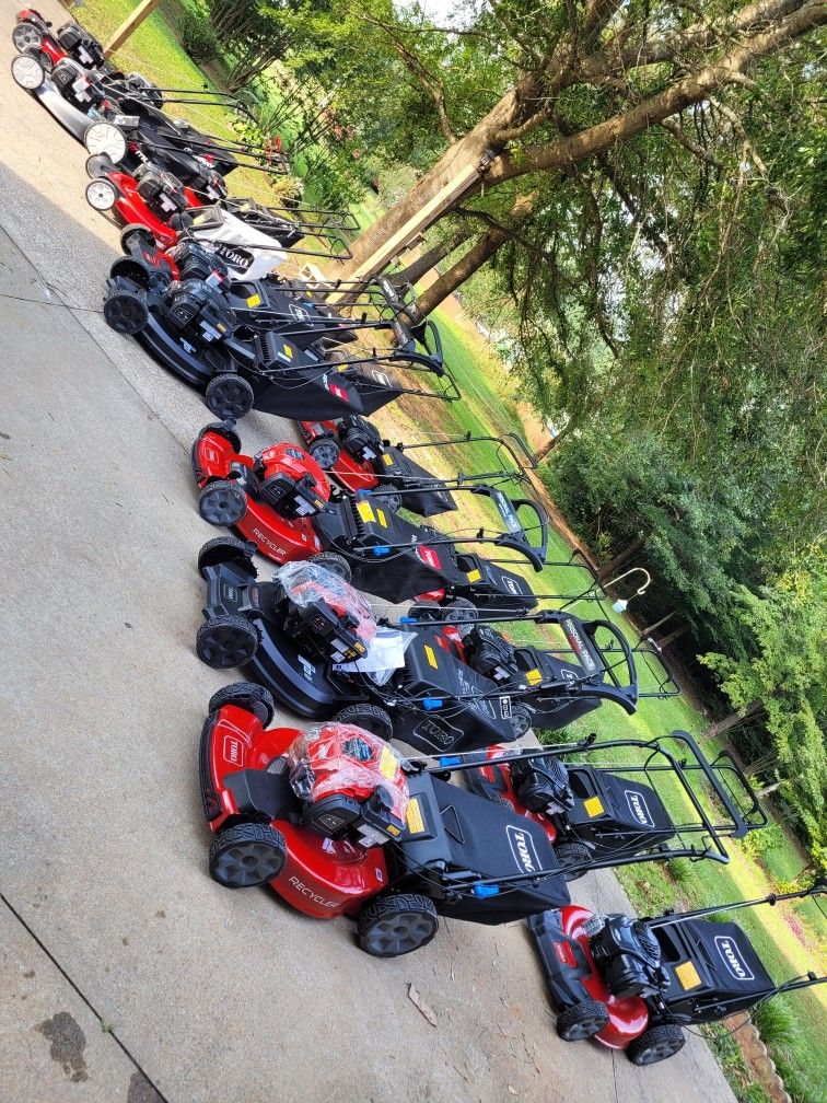 Self Propelled Push Mowers Toro