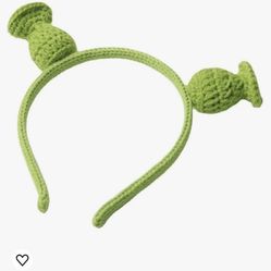 Union Power Shrek Headband with Ears, Cute Dressing Up Ears, Halloween Cosplay Prop Party Theme Costume Unisex