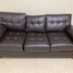 Leather Couch (Mocha Color)