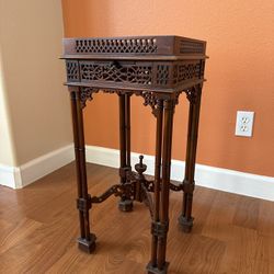 Vintage Telephone Stand Side Table