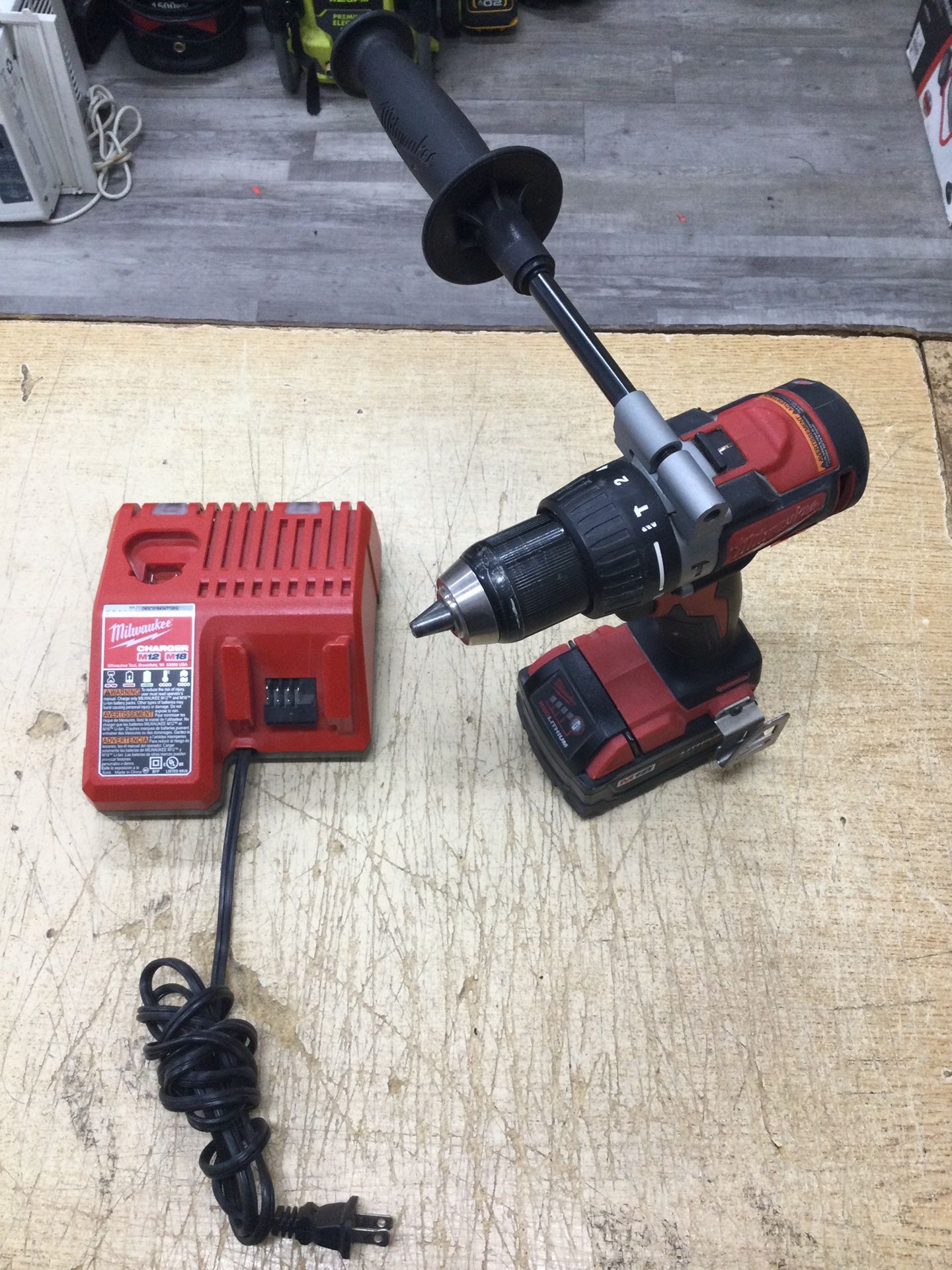 Milwaukee 2902-20 M18 18V 1/2-Inch Brushless Hammer Drill