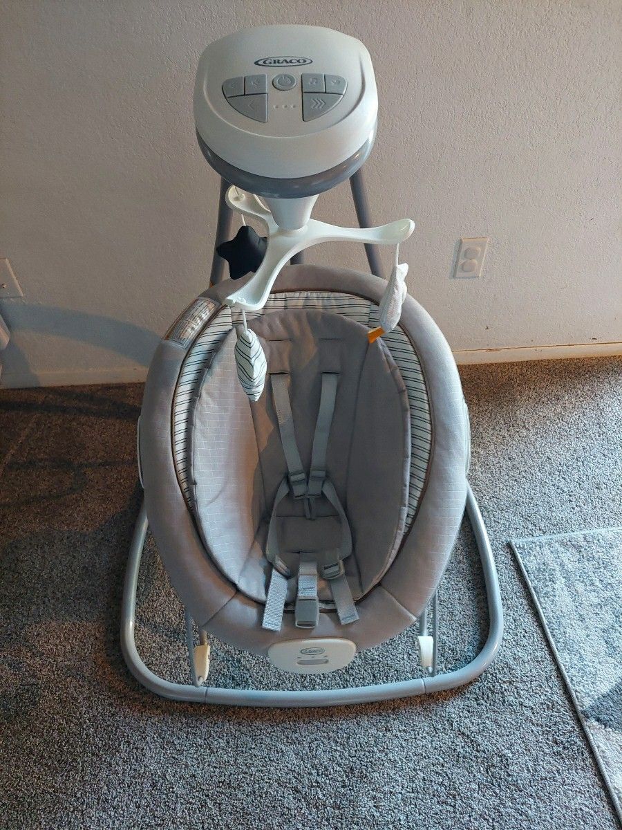 Infant Swing And Bouncer Combo