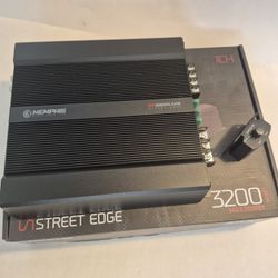 MEMPHIS 3200 WATTS MONOBLOCK 1 OHM STABLE BUILT IN CROSSOVER WITH BASS CONTROL CAR AMPLIFIER