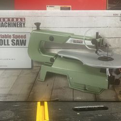 16 Inch Variable Speed Scroll Saw-Central Machinery/Inbox New