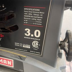 Craftsman Table Saw 