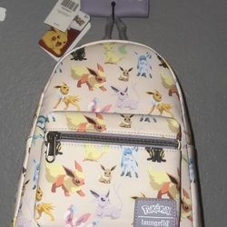 Loungefly Eevee Eeveelutions Watercolor Backpack