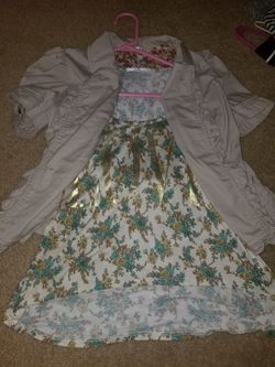 Papaya jacket and shirt size small