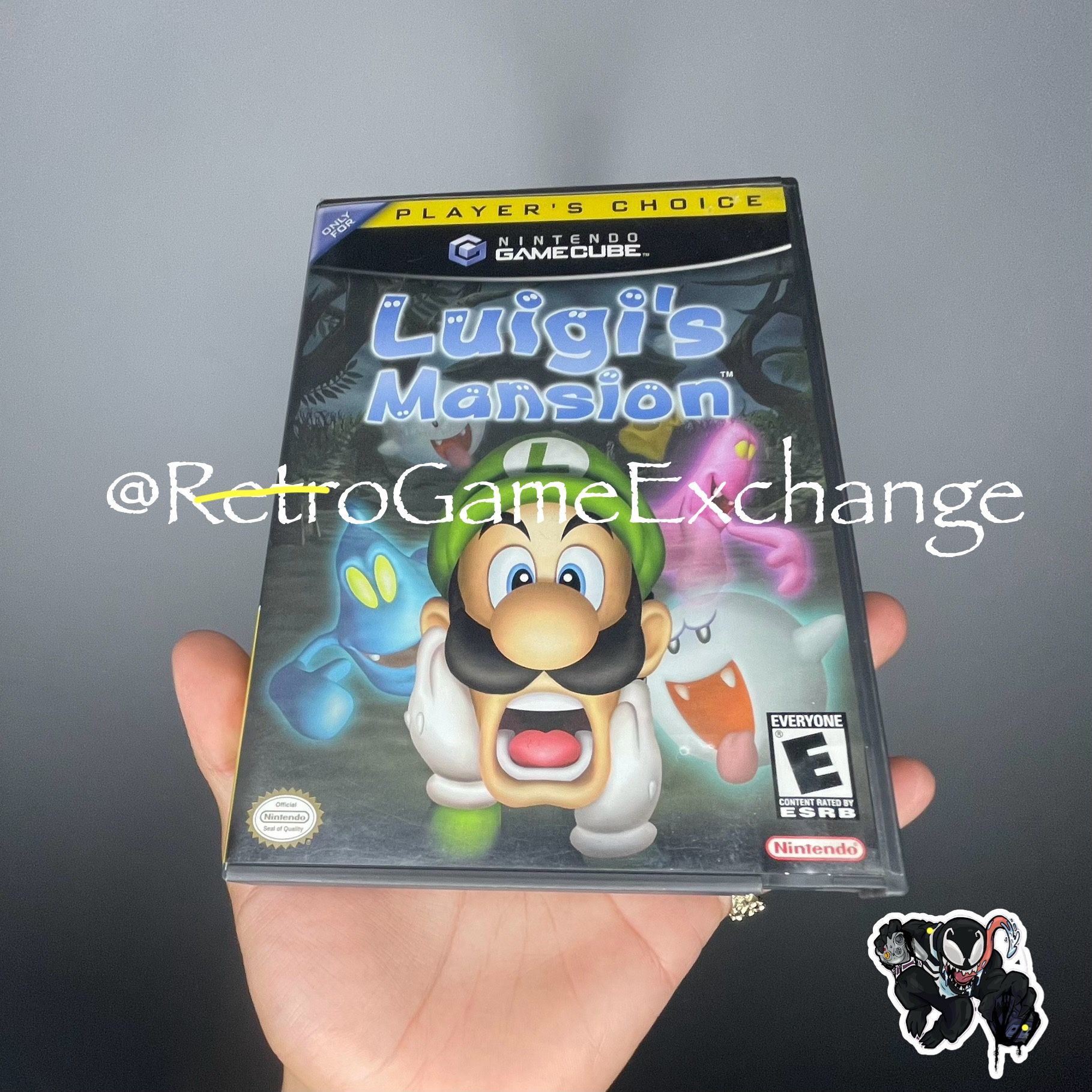 Nintendo Gamecube Luigi’s Mansion (Players Choice)