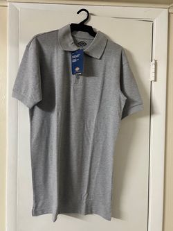 New Light Gray  Dikies Size S Adult Size (Polo Shirt )