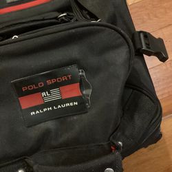 Ralph Lauren Polo Sport Luggage ( Like New ) Dimensions are; W- 14-1/2”—D-11”—H-27”