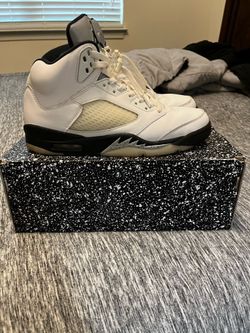 Jordan 5 White Metallic size 12
