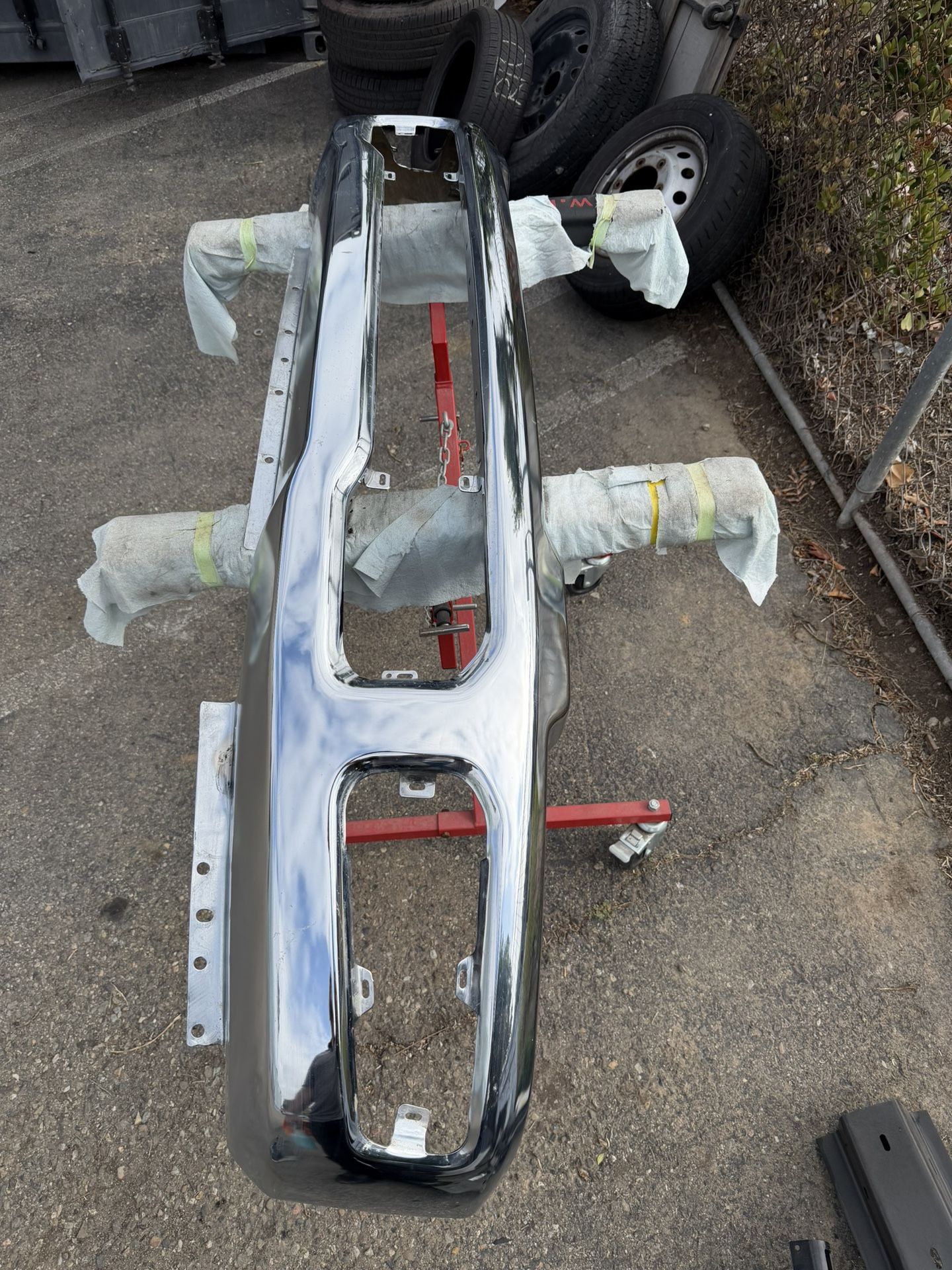 Ford F-250 Front Bumper Chrome