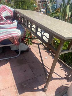 Custom Granite Table