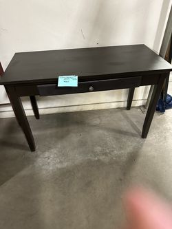Dark brown desk