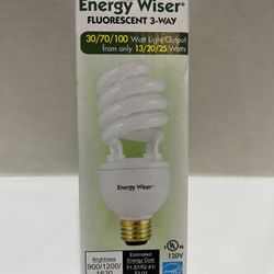 Energy Wiser Florescent 3-way 120v (Brightness 900/1200/1620 Lumens)