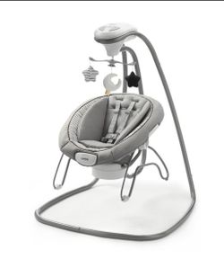 Graco DuetConnect Deluxe Multi-Direction Baby Swing and Bouncer - Britton