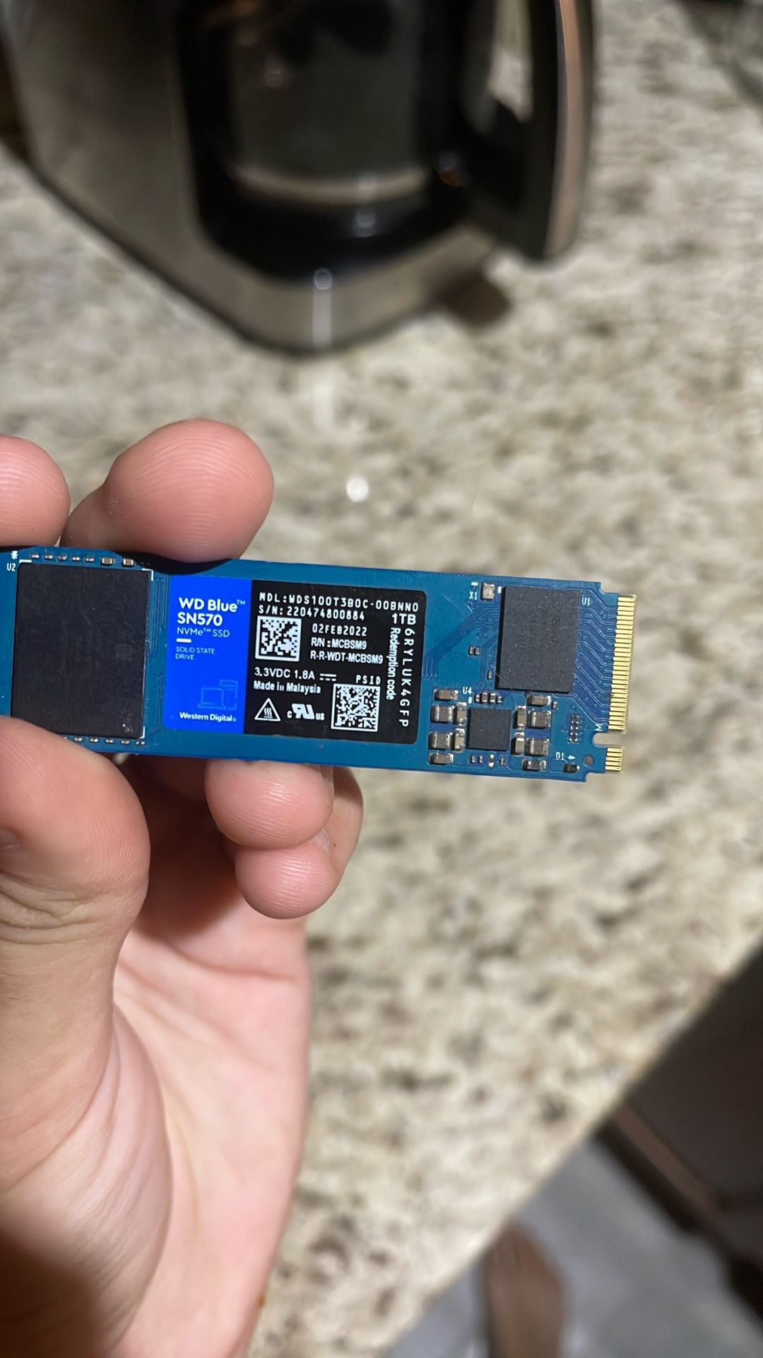 WD 1TB Drive