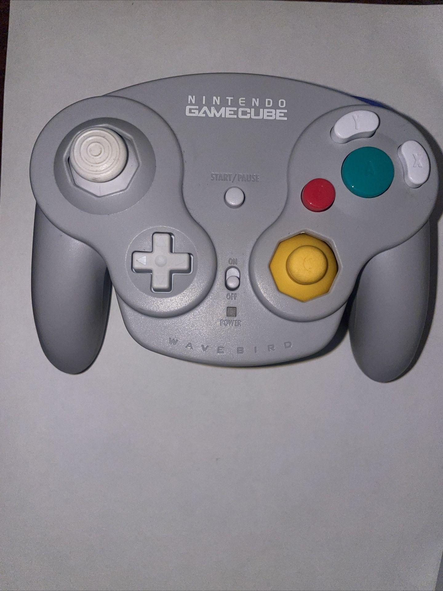 Nintendo GameCube Wavebird Controller With Receiver